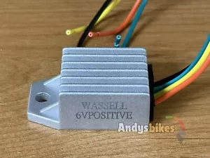 Wassell Solid State 6V DC Positive Earth Voltage Regulator - Replaces MCR2/RB108 - Picture 1 of 5