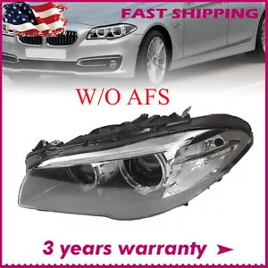 Xenon Headlight Left For 2014-2017 BMW 5 Series F10 F18 528i 535i W/O Adaptive - Foto 1 di 10