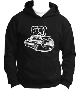BMW F31 3 Series Tauring Hoodie DTG Print Logo Hoody Car Love M3 Sweatshirt Gift - Picture 1 of 5