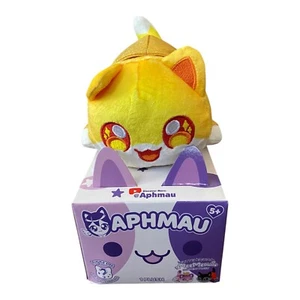 Aphmau MeeMeows Wurf 6 Glitter Edition Gelb NOI KATZE Neu 6 Zoll Plüsch Sammlerstück - Bild 1 von 7