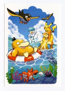 2025 Seasonal Situations August Postcard Pokemon Center Japan Original - Picture 1 of 2