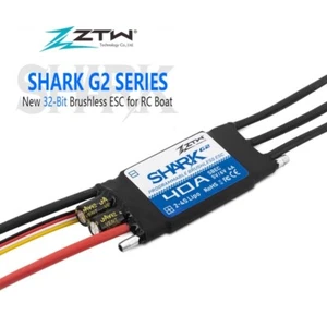 40A ZTW Shark G2 Boats Regler ESC mit Wasserkühlung 2-4S SBEC 4A - Bild 1 von 2