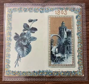 1903 Robert B. Johnson, Waltham, Massachusetts Calendar ~ Watchmaker, Optician - Picture 1 of 8