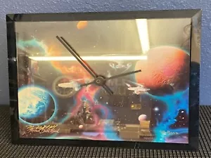 1992 - Star Trek The Final Frontier Clock #49/3000 - signiert Michael David Ward - Bild 1 von 8