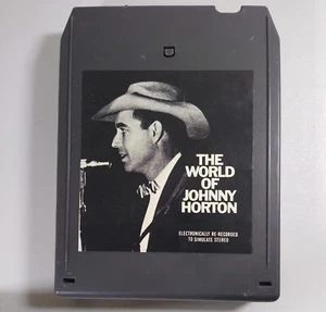 Johnny Horton - The World Of Johnny Horton - Columbia 8-Track Tape - Imagen 1 de 2