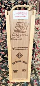 1991 Line Drive AA Wood Box Baseball Set Pre Rookie Factory Sealed # Set of 1100 - Picture 1 of 5