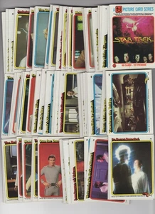 Star Trek TMP Motion Picture 1979 Topps Set 88 Trading Cards & Sticker Set of 22 - Picture 1 of 3