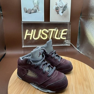 Air Jordan 5 Retro SE TD 'Borgoña' Talla 10C Foto 1 de 4