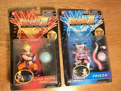 Dragonball Z BanDai 版本 The Saga Continues Super Saiyan & Frieza (1997)密封 — 第 1/4 张图片