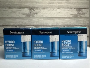 Neutrogena Hydro Boost Hyaluronsäure Wasser Gel Gesicht Feuchtigkeitscreme 3 x 1,7oz Neu im Karton - Bild 1 von 6