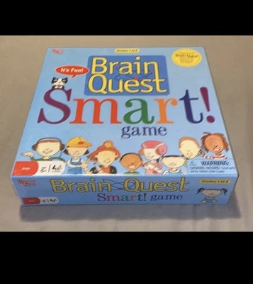 Brain Quest Smart! Game Grades 1-6 Educational University Games NEW SEALED *Pics - Image 1 of 4