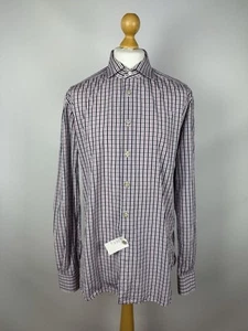 Kiton Napoli Men’s Dress Shirt 17 1.2/44 L-XL 930€ - Picture 1 of 10