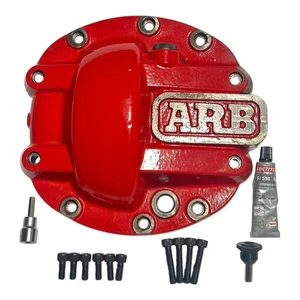 ARB 0750002 Dana 30 Red Diff Cover for Explorer Bronco Wrangler Cherokee - Picture 1 of 10