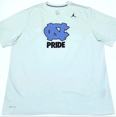 TEAM ISSUED Jordan Nike Dri-Fit North Carolina Tar Heels Pride shirt Men's XL - Image 1 of 4