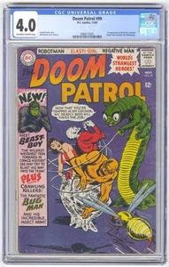 Doom Patrol #99 CGC 4.0 VG DC Comic 1965 1st Beast Boy Teen Titans KEY - Picture 1 of 2