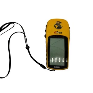 Garmin eTrex 12 Channel GPS Yellow Handheld Personal Navigator Tested - Picture 1 of 15