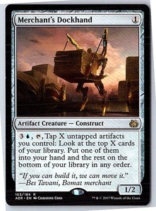 Merchant's Dockhand R Aether Revolt 163 casi como nuevo - Imagen 1 de 1