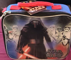 Disney Star Wars The Force Awakens Lunch Bag Box Great Christmas Gift Idea - Picture 1 of 2