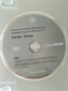 CD Navigation Mercedes AUDIO 30 APS  SKANDINAVIEN DK FIN N S 2008/2009 V 10.1