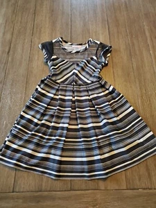 Bonnie Jean dress girls size 7 black & white Choir Concert - Picture 1 of 8