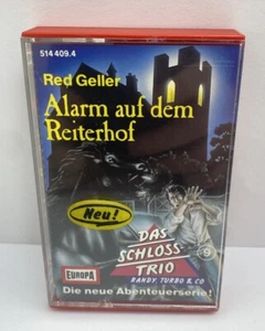 Hörspiel MC Das Schloss Trio Alarm auf dem Reiterhof Nr. 9 Sammlerstück Kassette - Bild 1 von 2