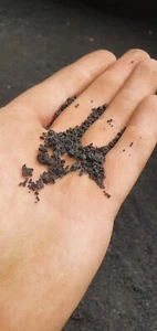 Lapillo Vulcanico Nero Terra Dell' ETNA Sabbia Cenere Vulcanica Etna 1 KG - Imagen 1 de 3