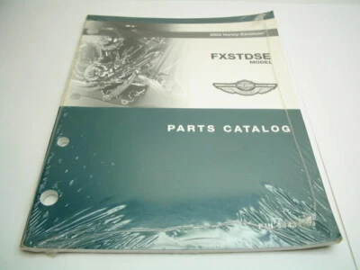 2003 Harley FXSTDSE Models Parts Catalog 99430-03 BRAND NEW Plastic Wrap - Image 1 of 3