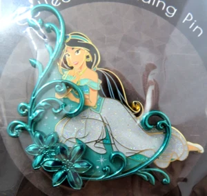 Disney Pin Artland - Jasmin - Floral Series - Aladdin LE 200 #149547 - Bild 1 von 3
