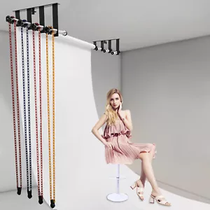 Wall Mount Backdrop Holder 4 Roller Photography Background Support System NEW US - Picture 1 of 15