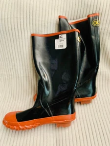 NEW CLC Custom LeatherCraft Mfg. Climate Gear Rubber Boots size 10 - Picture 1 of 5