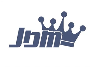 JDM King Crown 20 x 9 cm Aufkleber JDM Honda Fun Sticker Nissan Decal Mitsubishi - Bild 1 von 2