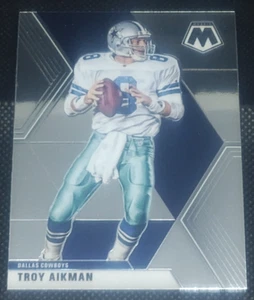 Troy Aikman 2020 Panini Mosaic No. 63 Dallas Cowboys - Picture 1 of 6