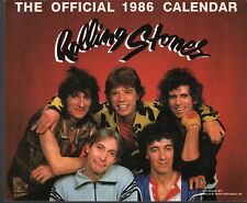 The Rolling Stones 1986 Wall Calendar Stollar Calendar  073020AMCAL