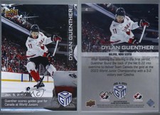 2023 Upper Deck All-Sports Game Dated Moments Dylan Guenther #4