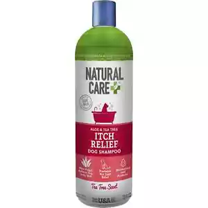 ✅Natural Care Itch Relief Shampoo for Dogs - Tea Tree Scent - 20oz. - Picture 1 of 6