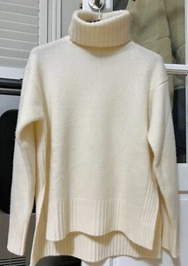 Polo Ralph Lauren Cream White Wool & Cashmere Jumper Size:xxs - Picture 1 of 6