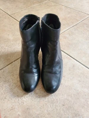 Robert Clergerie Botines Cuero Negro EU 40 Foto 1 de 4