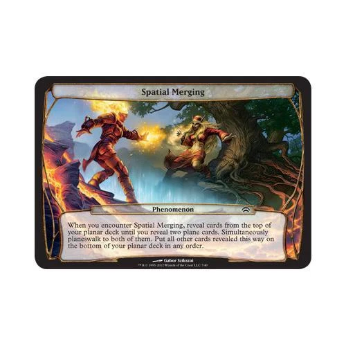 MTG Spatial Merging  - Planechase 2012 #7 - Image 1 of 1