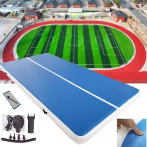 Gym Mat Gym Soft Cushion 4*2*0.2m Yoga Air Cushion Inflatable Cushion Sports Mat - Picture 1 of 22