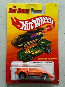 2011 Hot Wheels The Hot Ones LAMBORGHINI COUNTACH CHASE Sealed with Protector - Picture 1 of 3