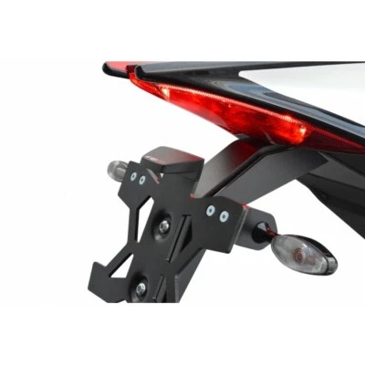 SUPPORT DE PLAQUE TOP BLOCK APRILIA RSV4 2009-2020 - Photo 1/2