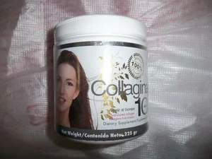 Collagina 10 Suplemento Colágeno Hidrolizado con Vitamina C 225 gr ¡Nuevo y Precintado! - Imagen 1 de 4