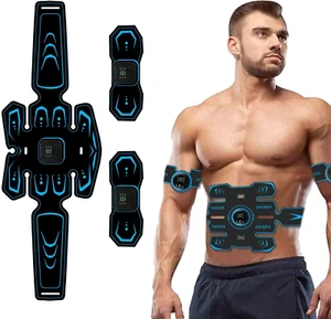 EMS Trainingsgerät, EMS Bauchmuskeltrainer Elektrisch Muskelstimulationsgeräte, - Bild 1 von 7