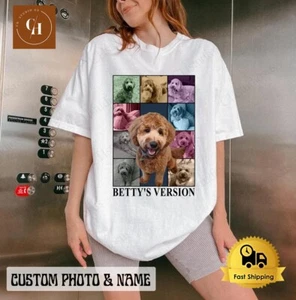 Custom Eras Tour Tee, Custom Dog Shirt, Personalisiertes Dog Bootleg Tee, Custom Pet - Bild 1 von 6