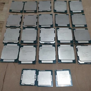 23 x Assorted Intel Server CPUs - Photo 1/2