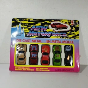 Die Cast Metal Racing 5 Car Set Porsche New Motorforce - Picture 1 of 5