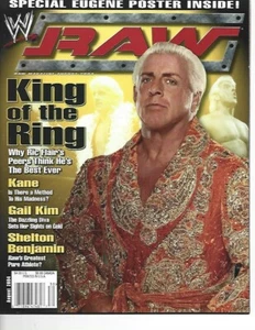 WWE Raw Magazine August 2004 - Eugene Poster - Excellent - Picture 1 of 14