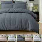 HOUSE OF WINDSOR100% Pure Cotton Duvet Cover Bedding Set With Pillowcase Waffle 