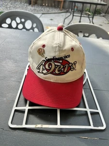 Vintage San Francisco 49ers Team NFL Drew Pearson Companies Snapback Mütze Cap - Bild 1 von 12