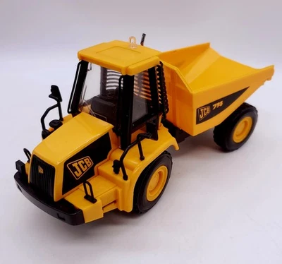 Bamford Excavators JCB Dump Truck 8" Yellow Plastic Model Toy - Image 1 of 4